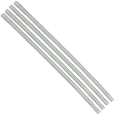 Flexible Thin Single Wall Non-Adhesive Heat Shrink Tubing 2:1 Clear 1/4" ID - 48" Inch 4 Pack