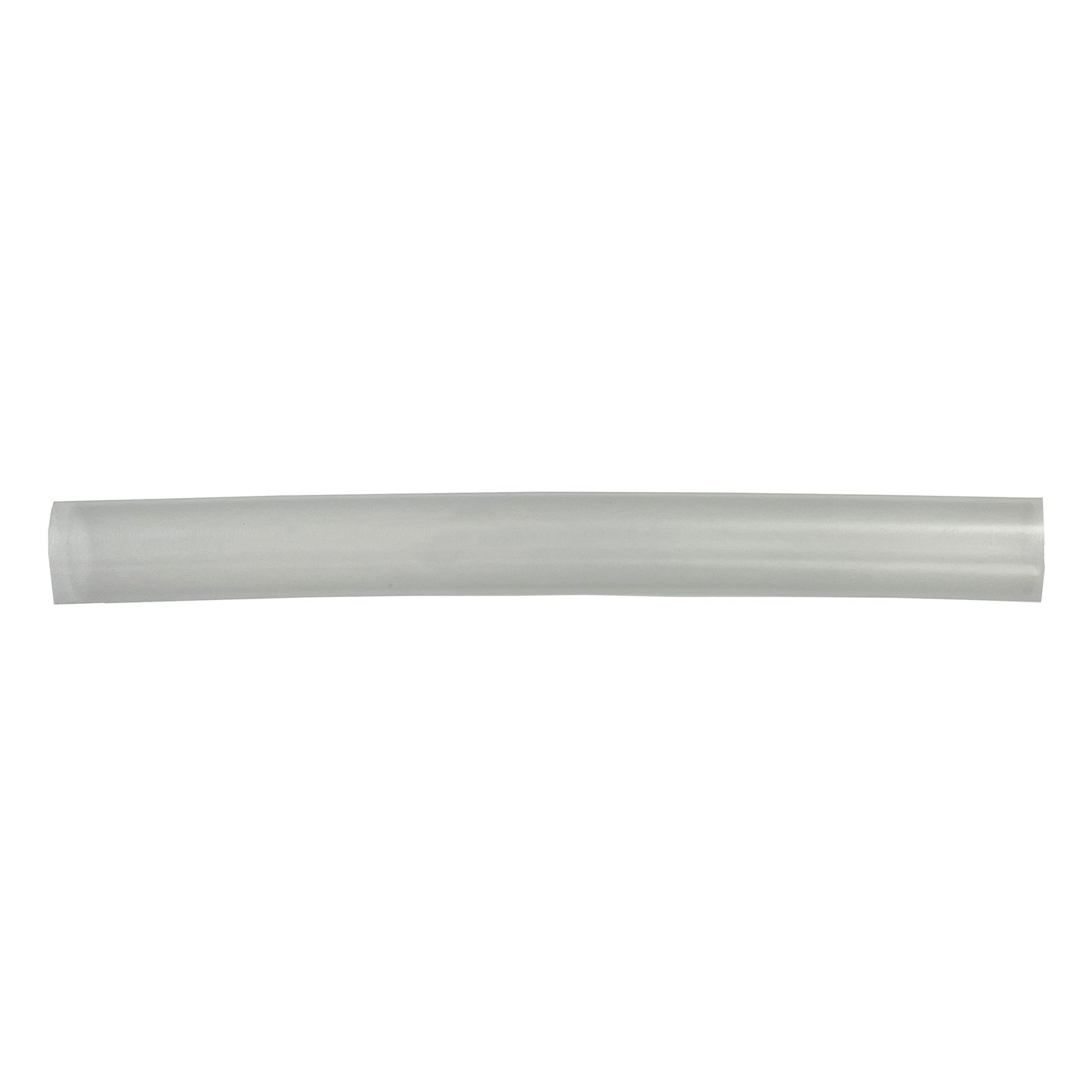 Flexible Thin Single Wall Non-Adhesive Heat Shrink Tubing 2:1 Clear 3/8" ID - 12" Inch 10 Pack