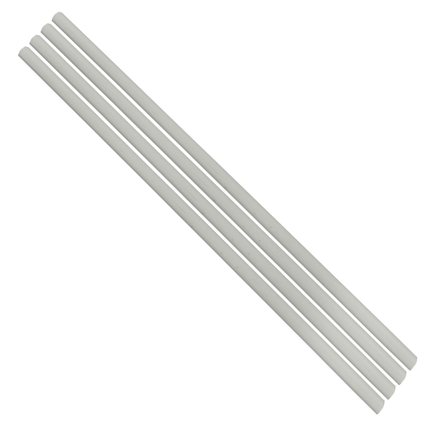 Flexible Thin Single Wall Non-Adhesive Heat Shrink Tubing 2:1 White 3/8" ID - 25' Ft Spool