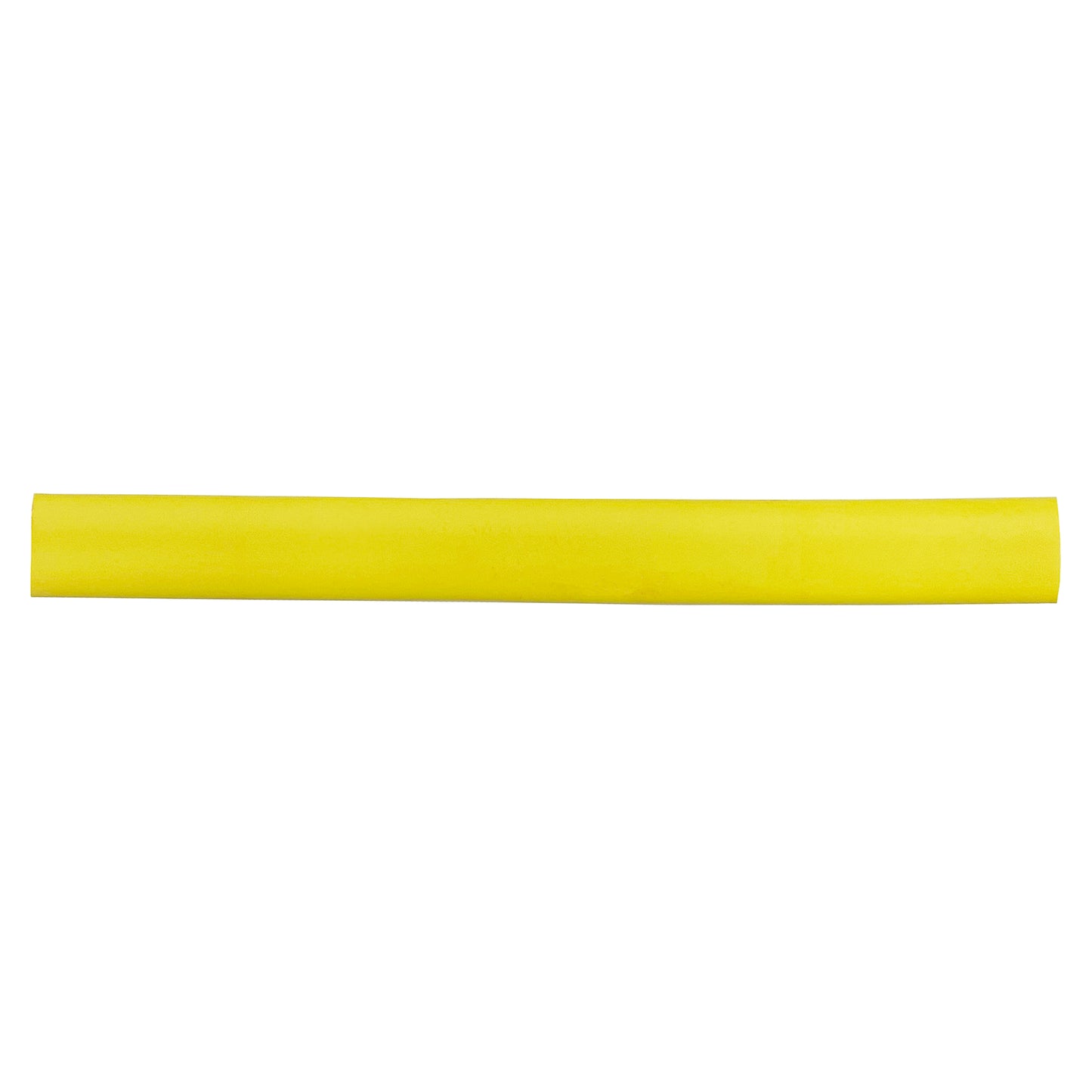 Flexible Thin Single Wall Non-Adhesive Heat Shrink Tubing 2:1 Yellow 3/8" ID - 100' Ft Spool