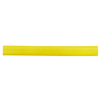 Flexible Thin Single Wall Non-Adhesive Heat Shrink Tubing 2:1 Yellow 3/8" ID - 25' Ft Spool