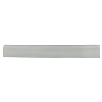 Flexible Thin Single Wall Non-Adhesive Heat Shrink Tubing 2:1 White 1/2" ID - 25' Ft Spool