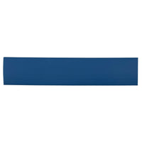 Flexible Thin Single Wall Non-Adhesive Heat Shrink Tubing 2:1 Blue 3/4" ID - 12" Inch 10 Pack