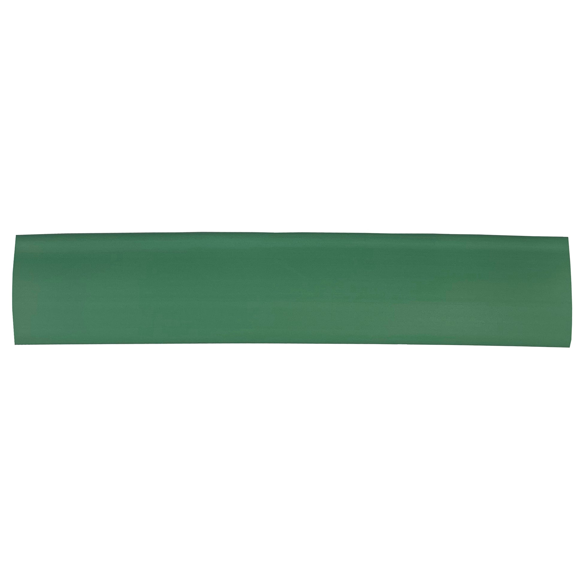 Flexible Thin Single Wall Non-Adhesive Heat Shrink Tubing 2:1 Green 3/4" ID - 25' Ft Spool