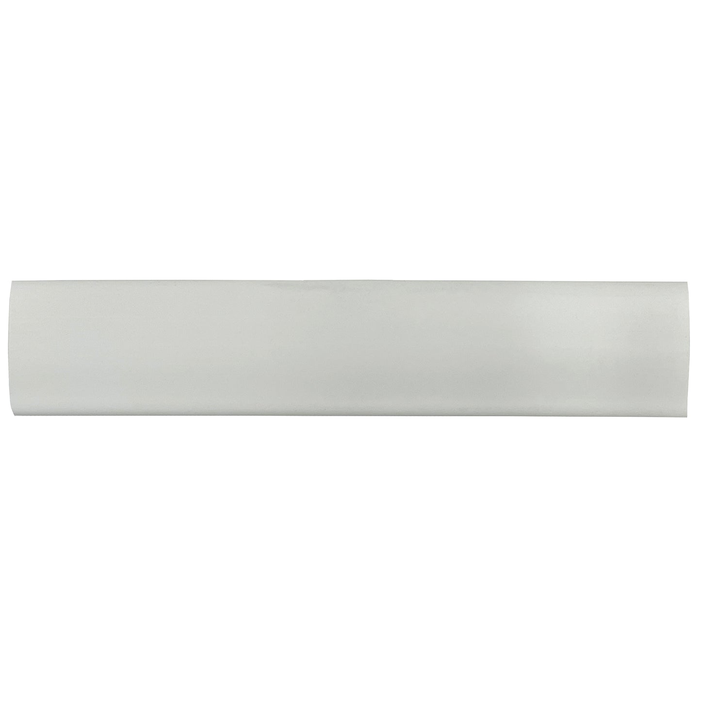 Flexible Thin Single Wall Non-Adhesive Heat Shrink Tubing 2:1 White 3/4" ID - 50' Ft Spool