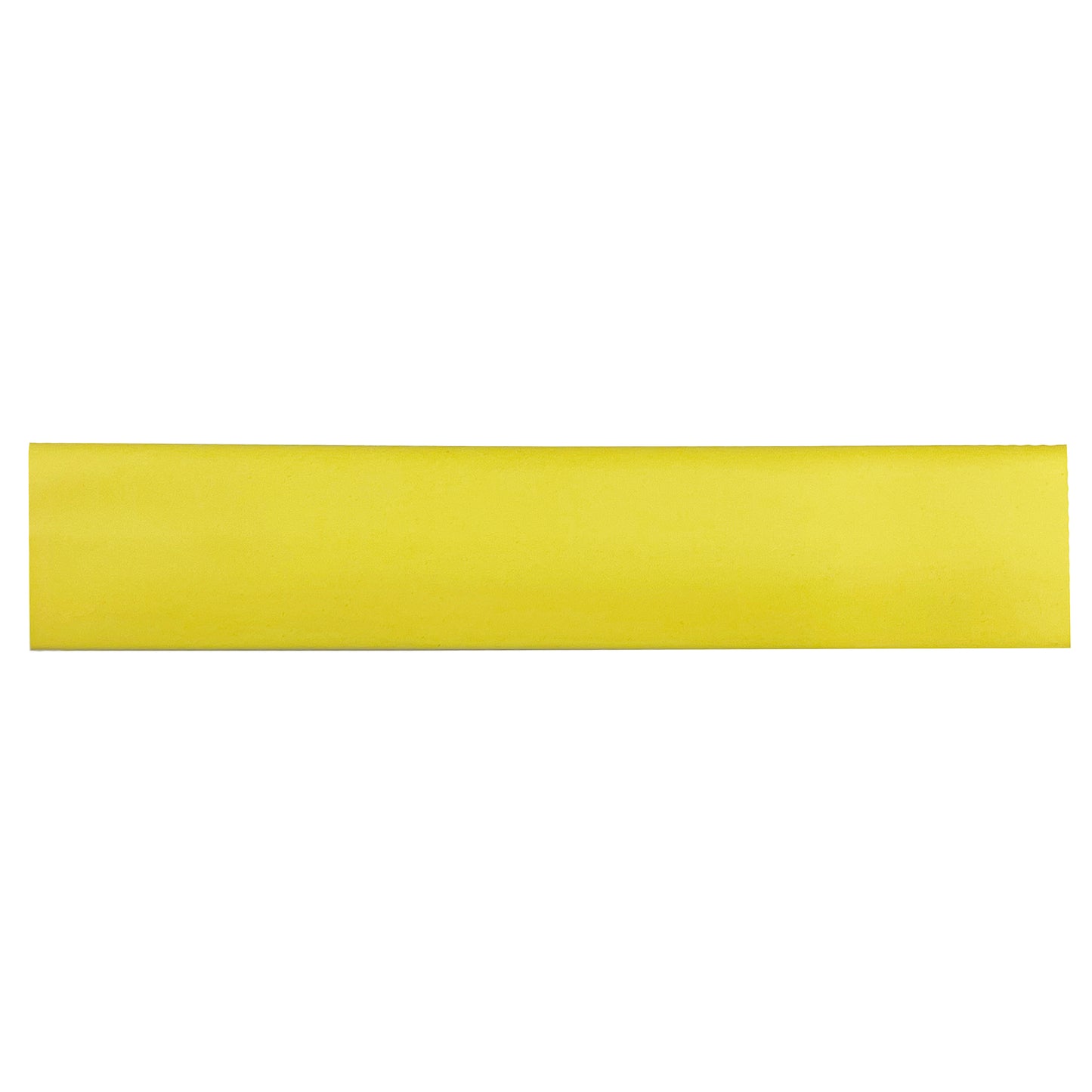 Flexible Thin Single Wall Non-Adhesive Heat Shrink Tubing 2:1 Yellow 1/2" ID - 25' Ft Spool