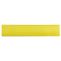 Flexible Thin Single Wall Non-Adhesive Heat Shrink Tubing 2:1 Yellow 3/4" ID - 50' Ft Spool