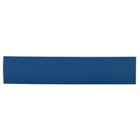 Flexible Thin Single Wall Non-Adhesive Heat Shrink Tubing 2:1 Blue 1" ID - 12" Inch 10 Pack