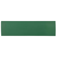 Flexible Thin Single Wall Non-Adhesive Heat Shrink Tubing 2:1 Green 1" ID - 12" Inch 10 Pack