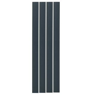 Flexible Thin Single Wall Non-Adhesive Heat Shrink Tubing 2:1 Black 1-1/2" ID - 48" Inch 4 Pack
