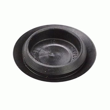 3/4" Hole Plug Flush Black 1 inch Head Diameter - 100 Pack