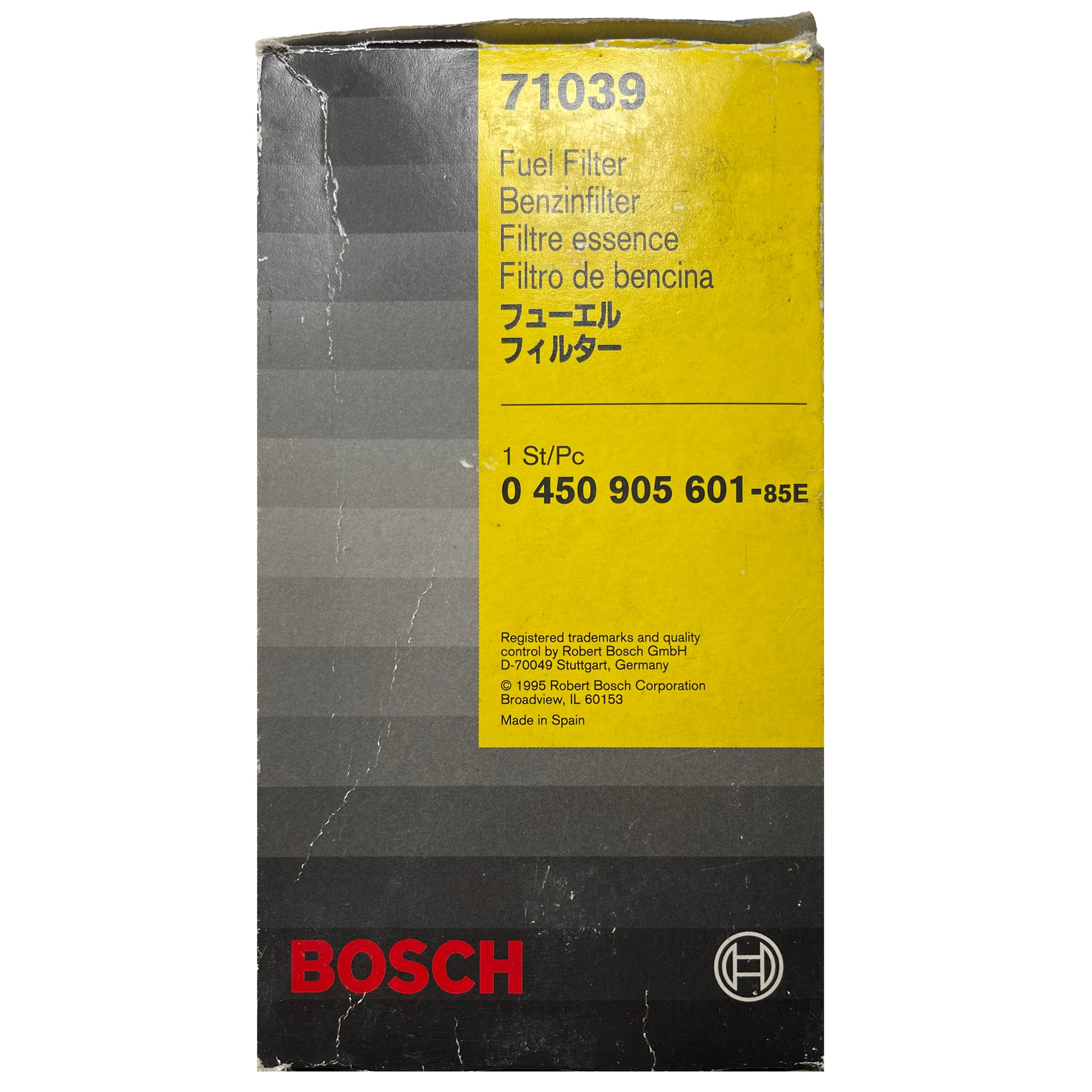 Bosch 71039 / 0 450 905 601 Gas Fuel Filter Fits 81-93 Volvo Saab Audi Peugeot