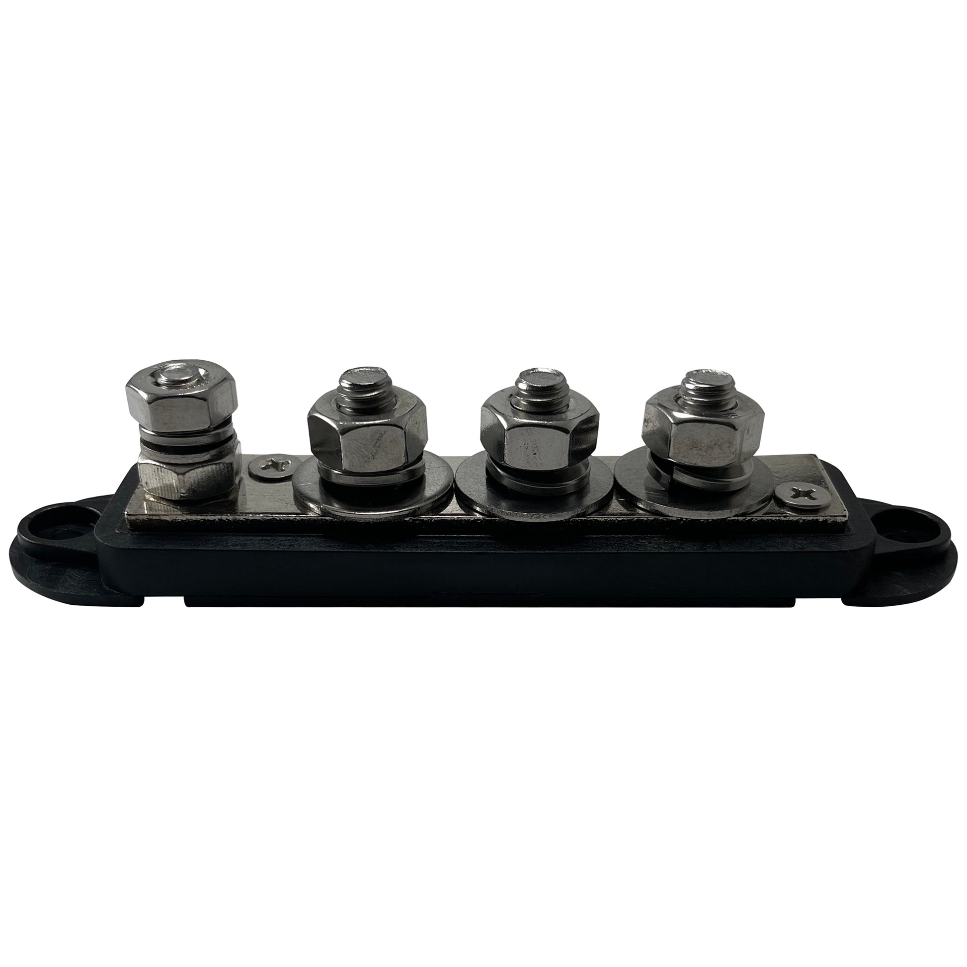 4 Point 5/16" Terminal Busbar - Black