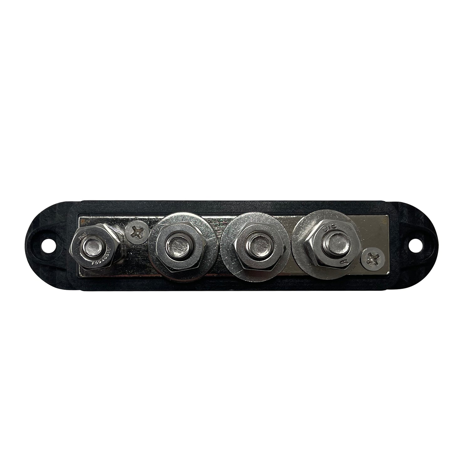 4 Point 5/16" Terminal Busbar - Black