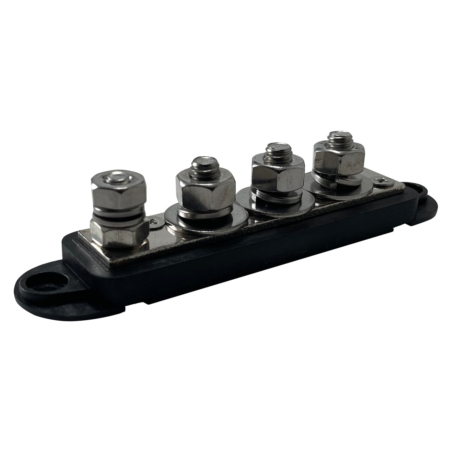 4 Point 5/16" Terminal Busbar - Black