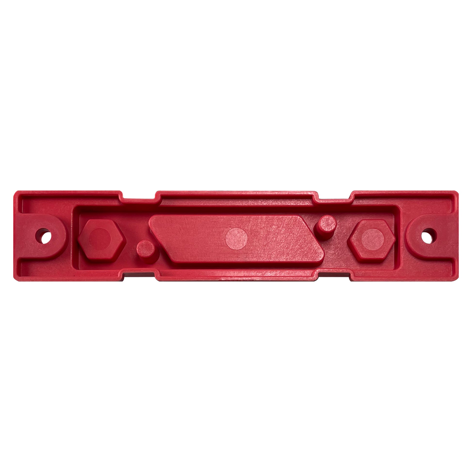 10 Point Terminal Busbar - (2) 1/4" Posts