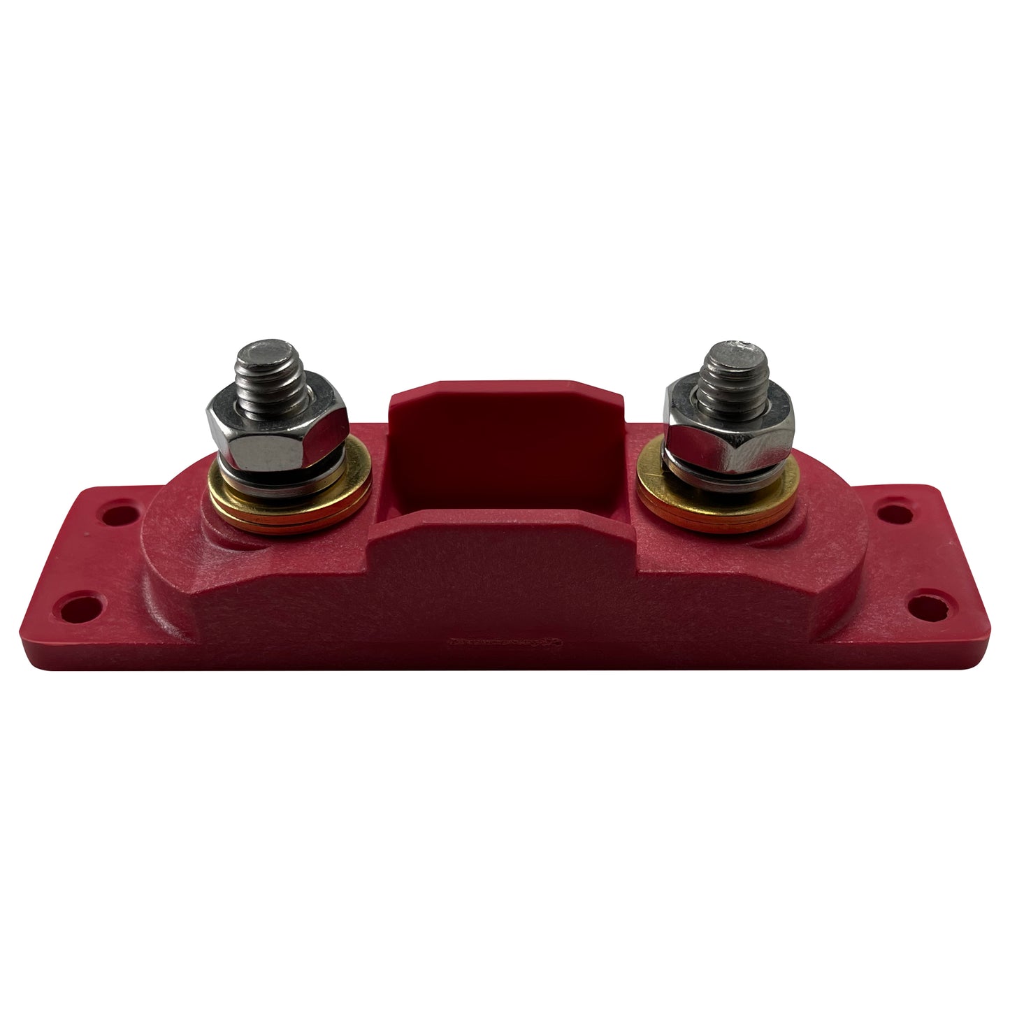 AMG / MEGA 5/16" Fuse Holder Block With 0.5 in Insulator Boots 250 Amps @ 12V DC