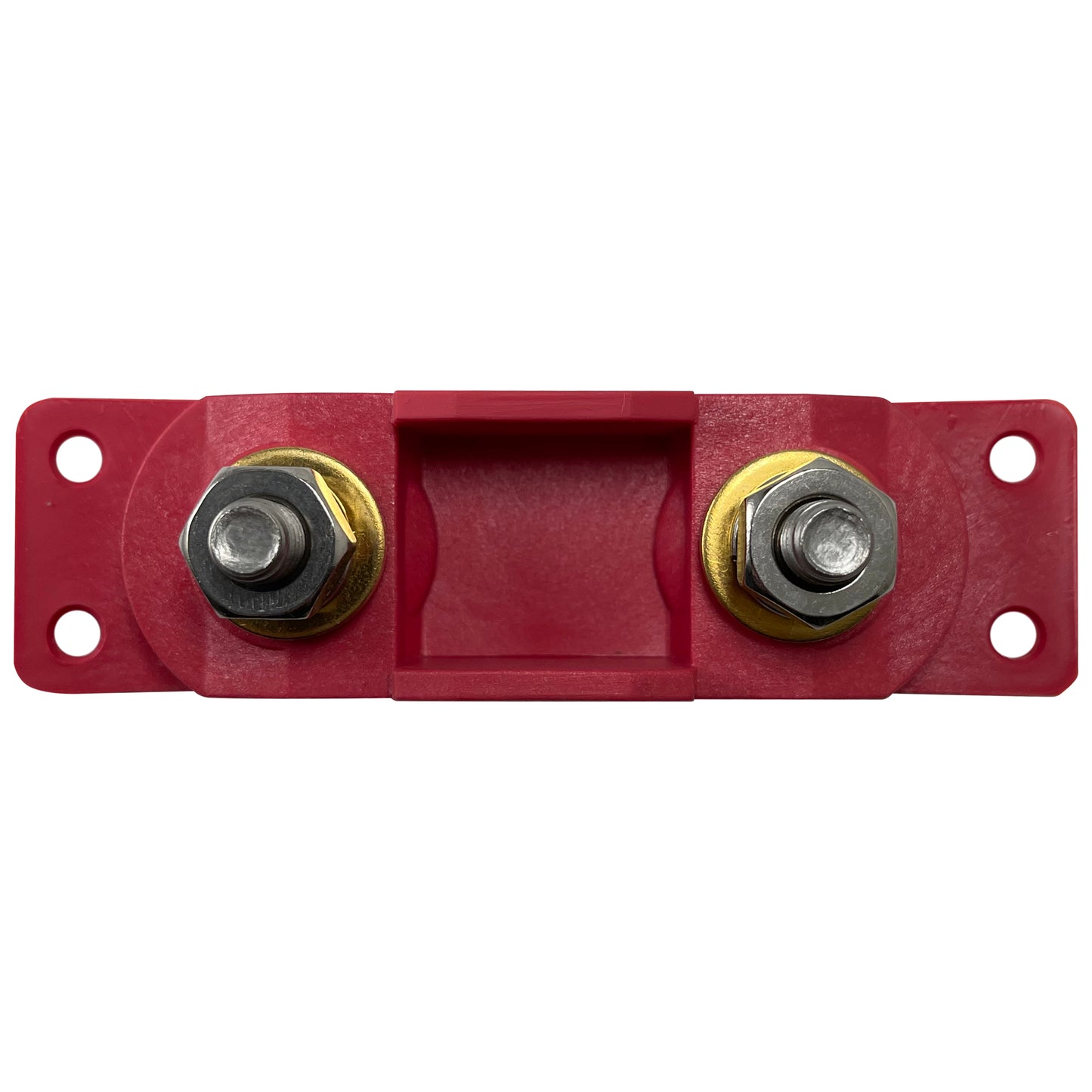 AMG / MEGA 5/16" Fuse Holder Block With 0.5 in Insulator Boots 250 Amps @ 12V DC