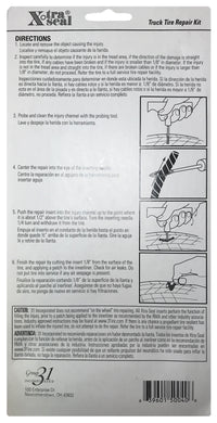 Xtra Seal  Heavy Duty Truck Tubeless Tire Kit