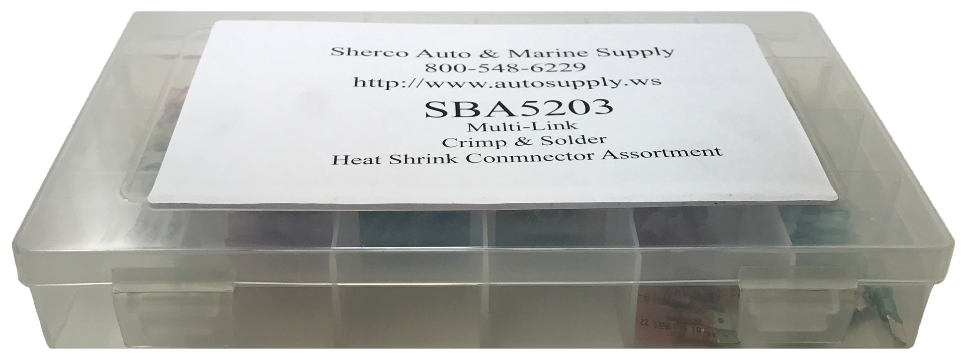 120 Piece Multilink Heat Shrink Crimp & Solder Wire Terminal Connector Assortment Kit