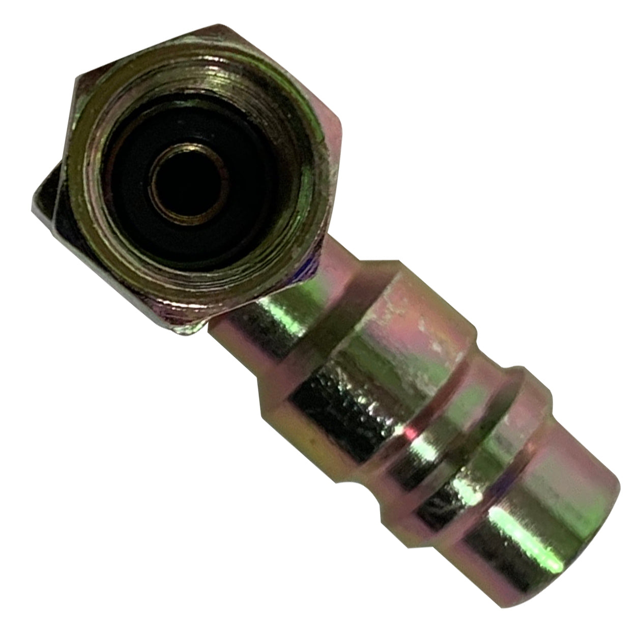 Low Side 90° Degree 1/4" R12 to R134a Charging Adapter Retrofit Conversion Valve Fitting