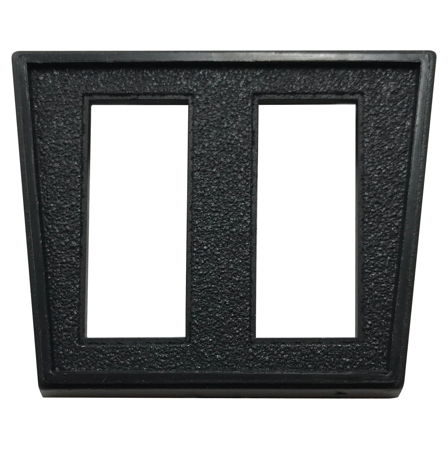 Switch Mounting Panel Double 1-1/8 X 1/2 Rectangular Hole For Two Rocker Switches