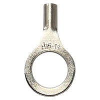 High Temperature Ring Terminal 16-14 Gauge 3/8" Stud - 100 Pack