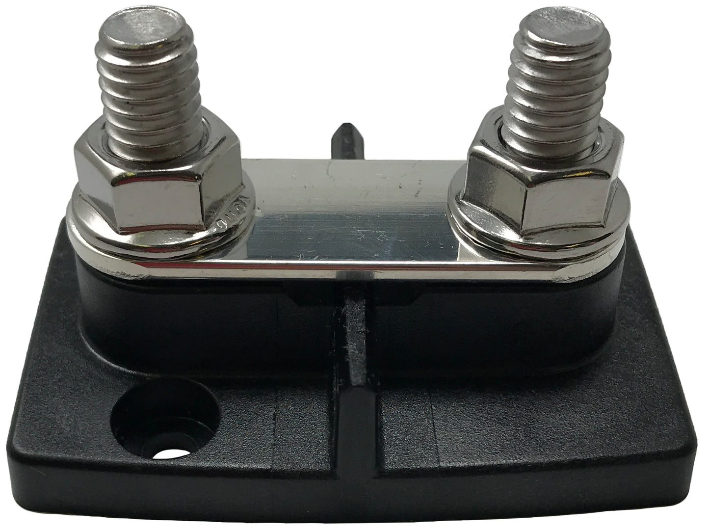 Blue Sea Systems #2019 Marine Power Bar Dual Bus Bar - Two 3/8" -16 Stud and Insulators