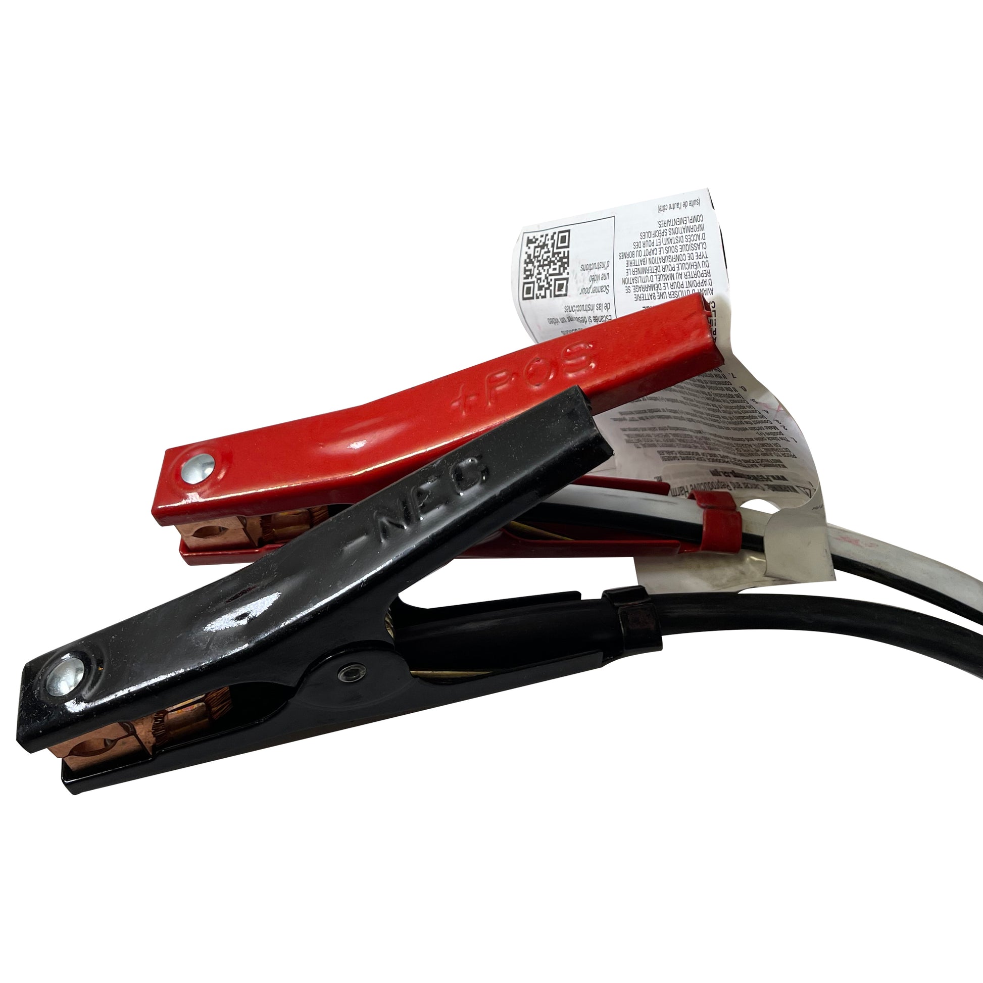 Deka 4 Gauge x 16 FT Copper Booster Jumper Cables Clamp Car Battery & Case USA