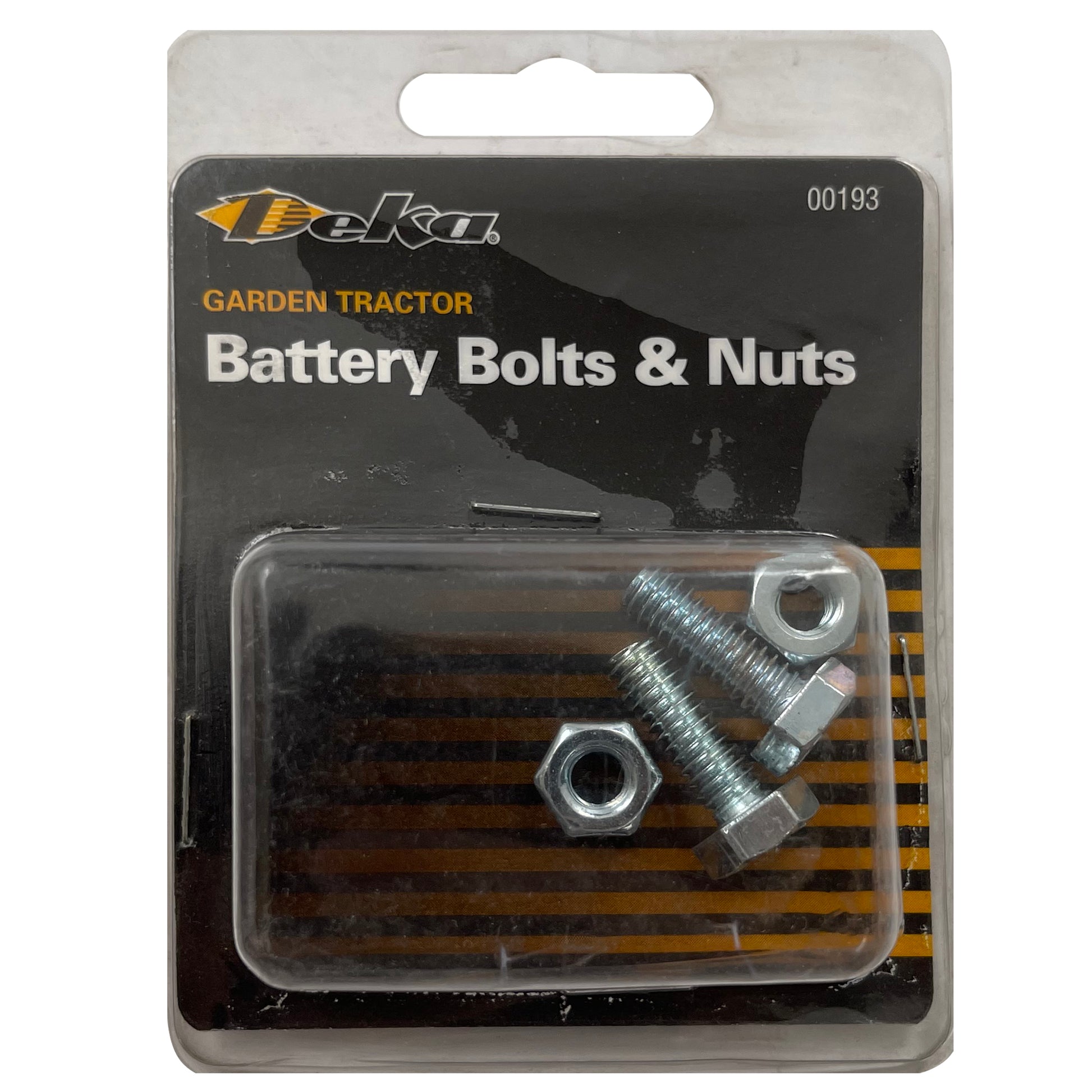 Garden Tractor Battery (2) Bolts & Nuts 1/4-20 X 3/4 Fits U1 Battery