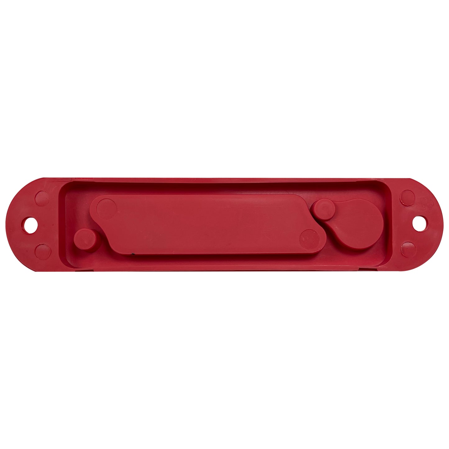 4 Point 3/8" Terminal Busbar - Red