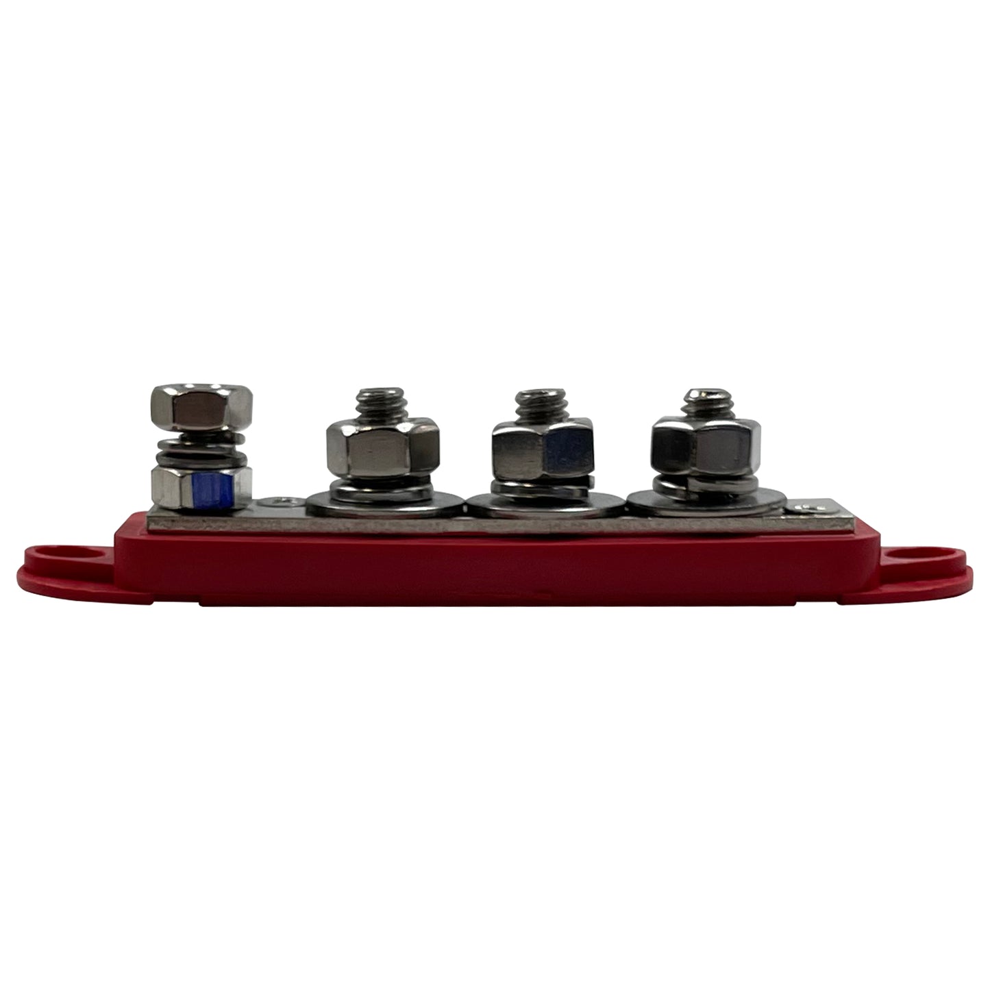 4 Point 3/8" Terminal Busbar - Red