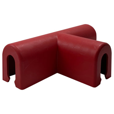 3 Point Hi-Amp Terminal Busbar - Red Insulating Cover
