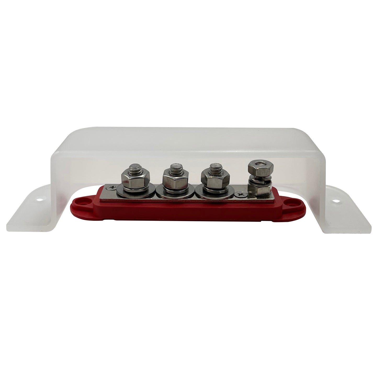 4 Point Terminal Busbar Insulating Clear Cover