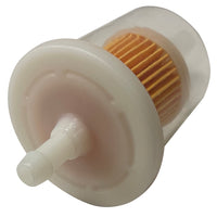 Clear 5/16" Universal Plastic In-line Fuel Filter - G2
