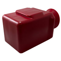 Red Straight Top Lube Bucket