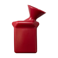 Red Angled Top Lube Bucket