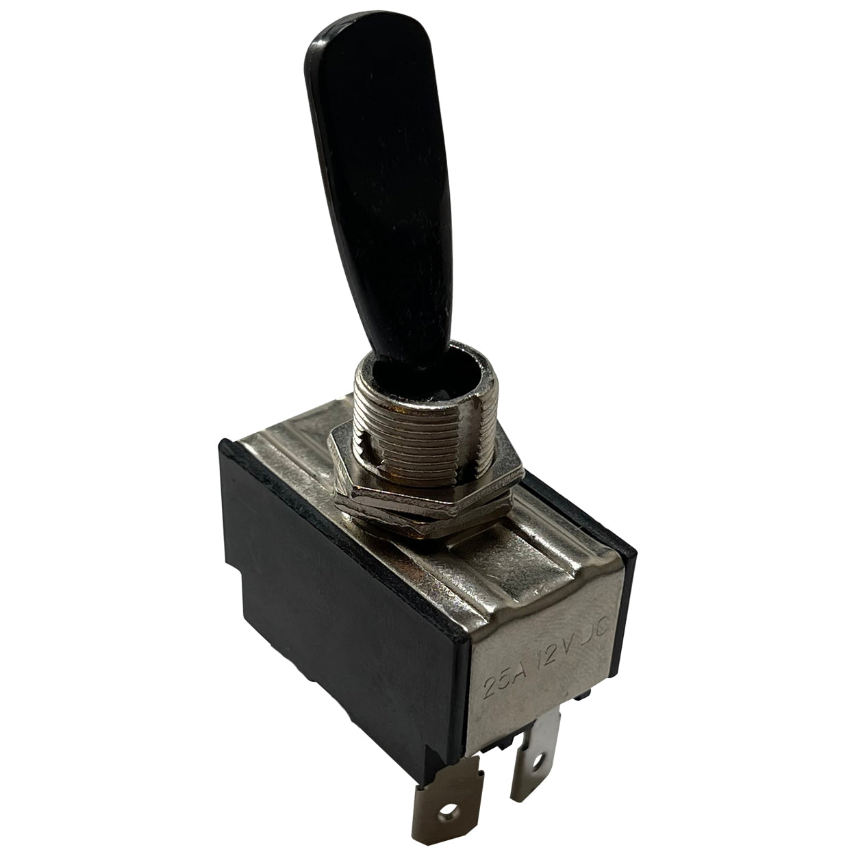 Heavy Duty Momentary MOM On / On / Off Metal Toggle Switch - 20 Amps @ 12 Volts