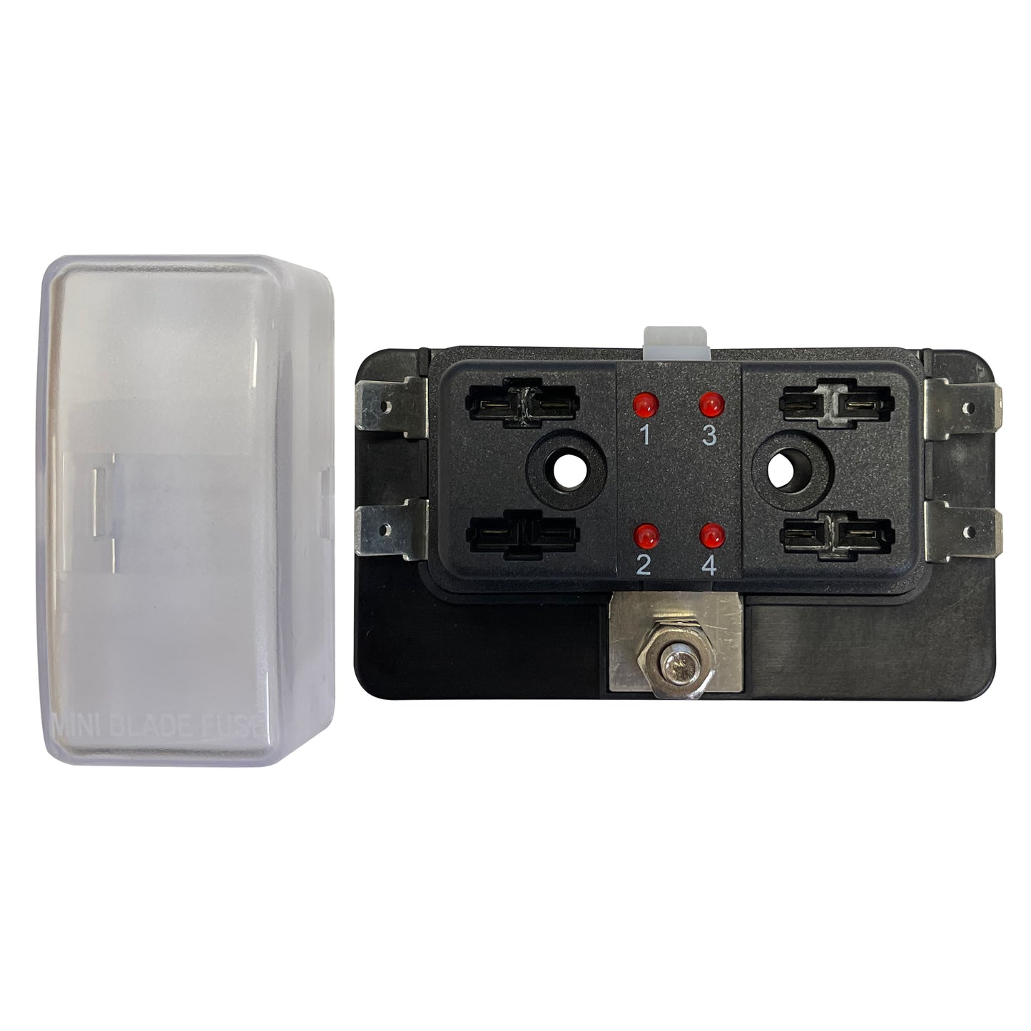 Fuse Block ATM With LED Indicators - 4 Position