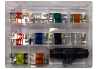21 Piece Mini ANL Fuse Assortment With Fuse Holder