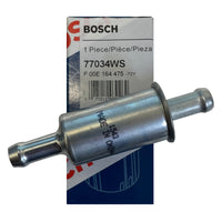 BOSCH 77034WS 5/16" Metal Inline Gas Fuel Filter Fits 77-81 Ford Mercury Lincoln