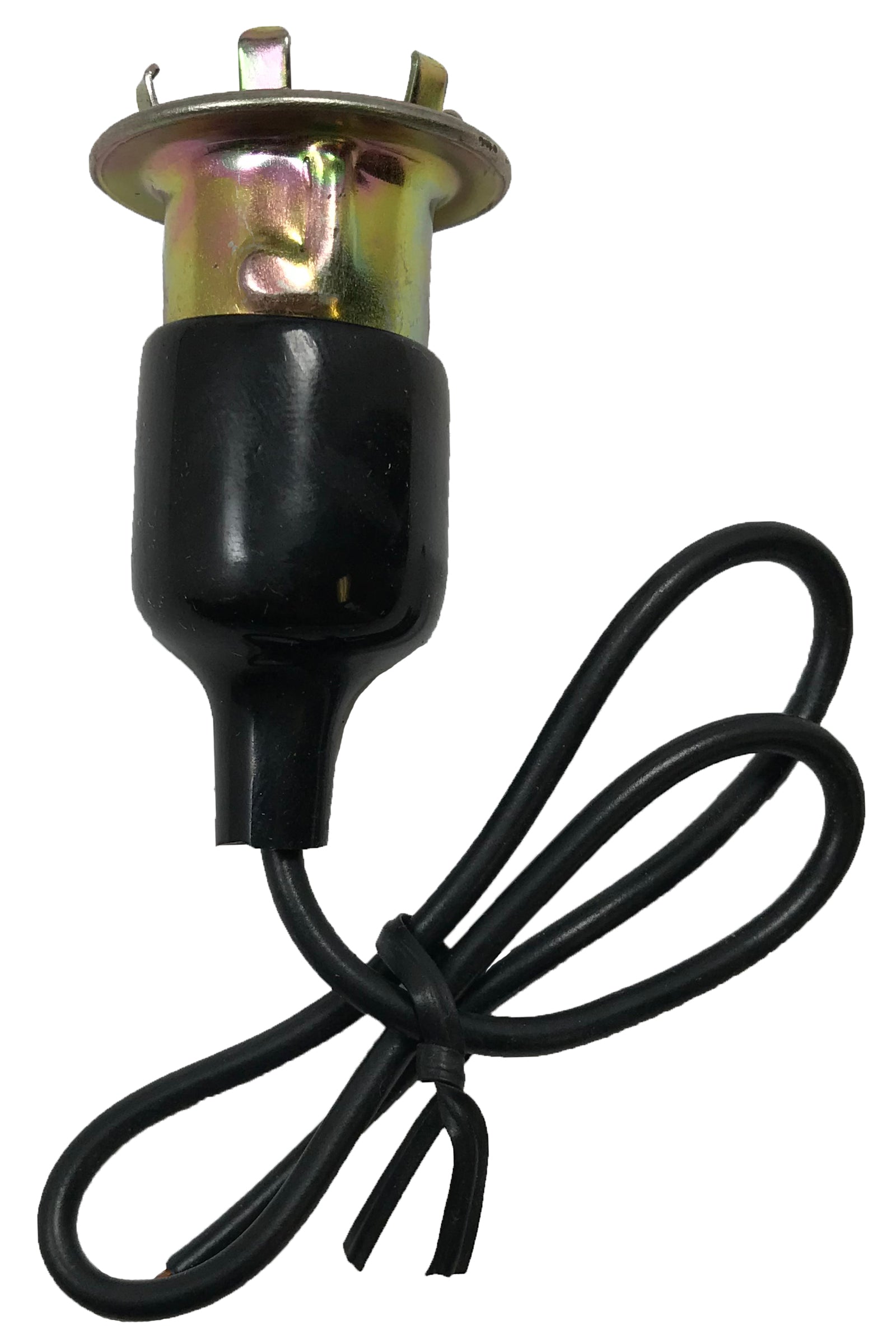 (4) Light Bulb Socket Standard S-35 Lamp Pigtail Connector Single Lead Assembly