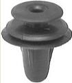 Black Nylon Door Trim Panel RetainerBottom Head Diameter 18mm, Top Head Diameter 13mm,Stem Diameter