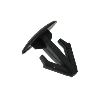 Black Nylon Hood Moulding Retainer Clips - 15/64" Hole - 10 MM Stem - 10 MM Head - 25 Pack