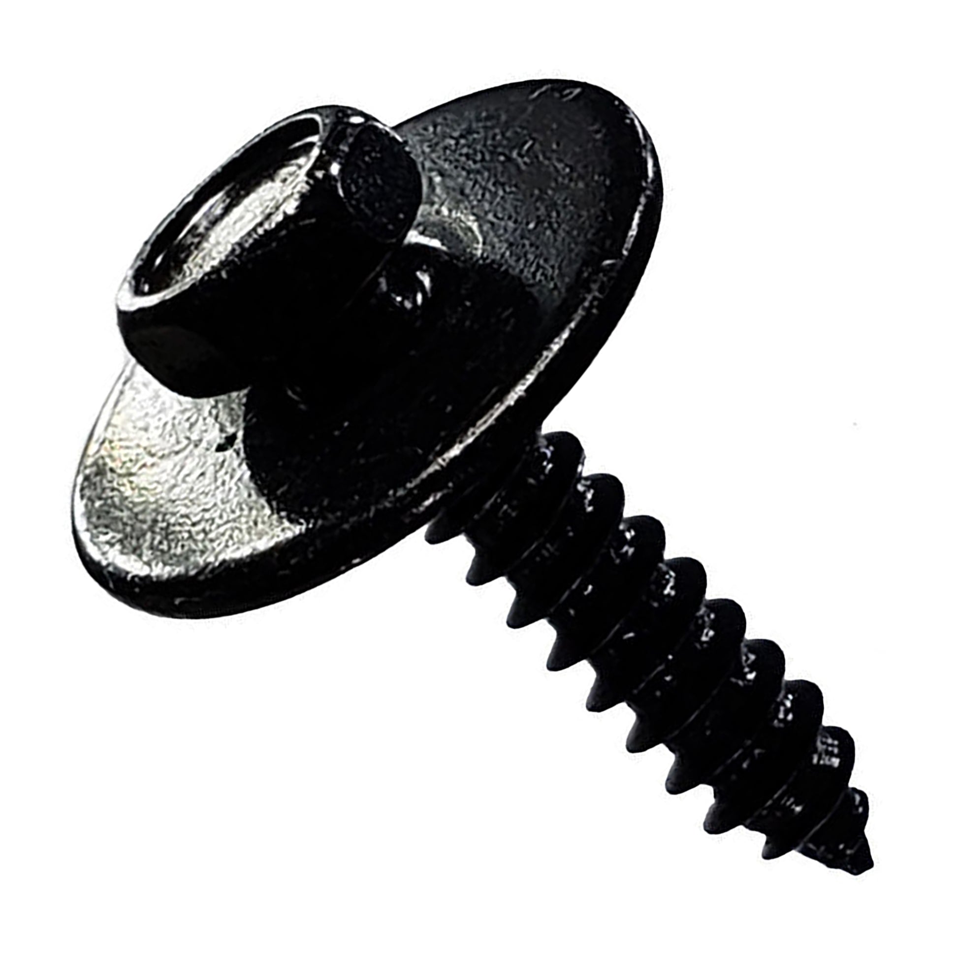 Black Hex Head Trim Screws - 4.2 x 1.41 x 20 MM Screw Size - 7 MM Head - 50 Pack