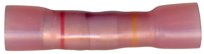 Multilink Heat Shrink Crimp & Solder Stepdown Butt Connector 8 to Terminal 12-10 AWG - 50 Pack