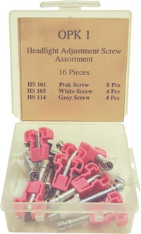 Headlight Adjusting Screw Assortment (16 Pcs)