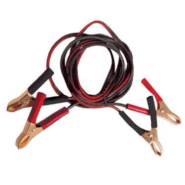 Heavy Duty Test Lead 10 FT. x 10 Amp with 3 1/8" Copper Clamp