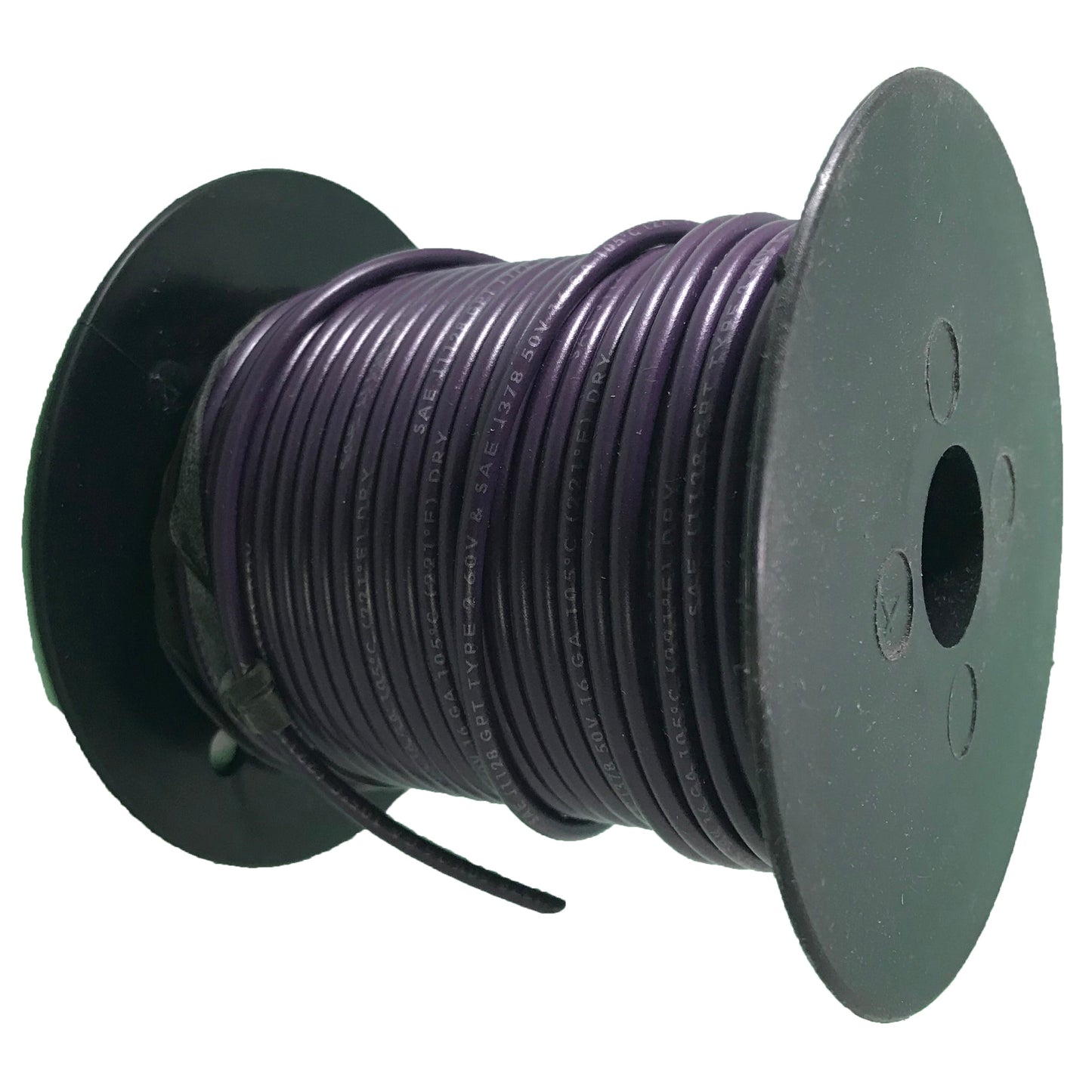 14 Gauge Purple Marine Tinned Copper Primary Wire - 100 FT