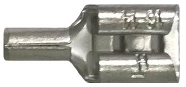 Non-Insulated Female Quick Disconnect 16-14 Gauge .250 Tab - 100 Pack